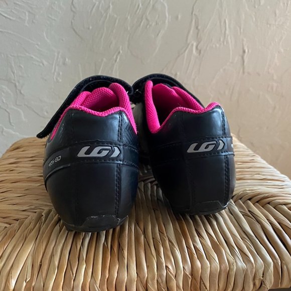 Women's Louis Garneau Multi Air Flex Bike Shoes, HRS-80, Black-Pink EU 40, US 8 - Picture 4 of 6